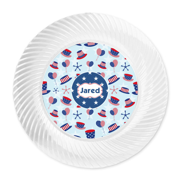 Patriotic Celebration Plastic Party Dinner Plates - Approval