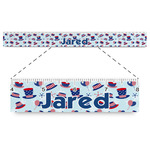 Patriotic Celebration Plastic Ruler - 12" (Personalized)
