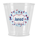 Patriotic Celebration Plastic Shot Glass (Personalized)