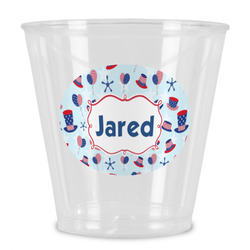 Patriotic Celebration Plastic Shot Glass (Personalized)