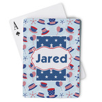 Patriotic Celebration Playing Cards (Personalized)
