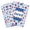 Patriotic Celebration Playing Cards - Hand Back View