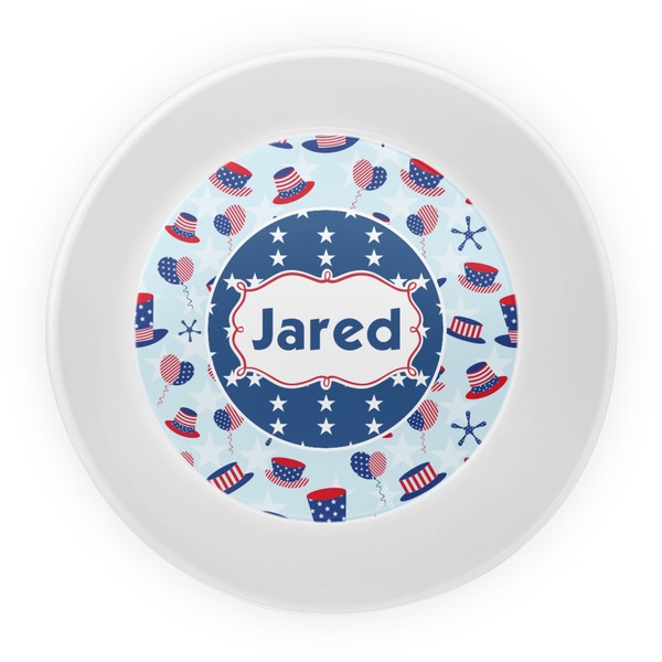 Patriotic Celebration Melamine Bowl - Center