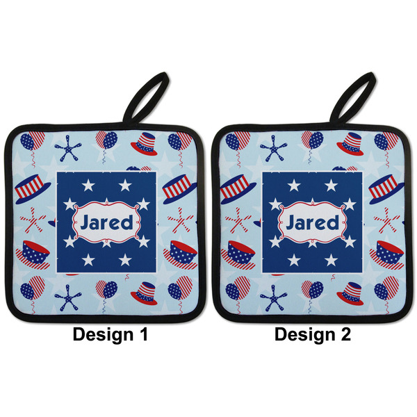 Patriotic Celebration Pot Holders - Set of 2 APPROVAL
