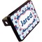 Patriotic Celebration Rectangular Trailer Hitch Cover - 2" (Personalized)