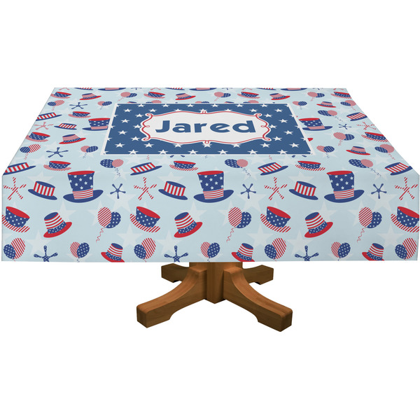 Patriotic Celebration Rectangular Tablecloths (Personalized)