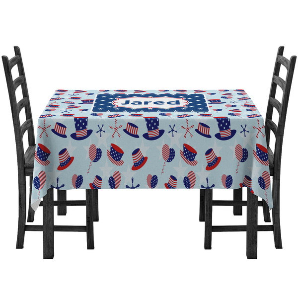 Custom Patriotic Celebration Tablecloth (Personalized)