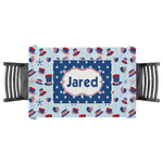 Patriotic Celebration Tablecloth - 58"x58" (Personalized)