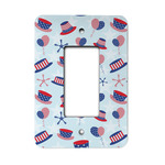 Patriotic Celebration Rocker Style Light Switch Cover