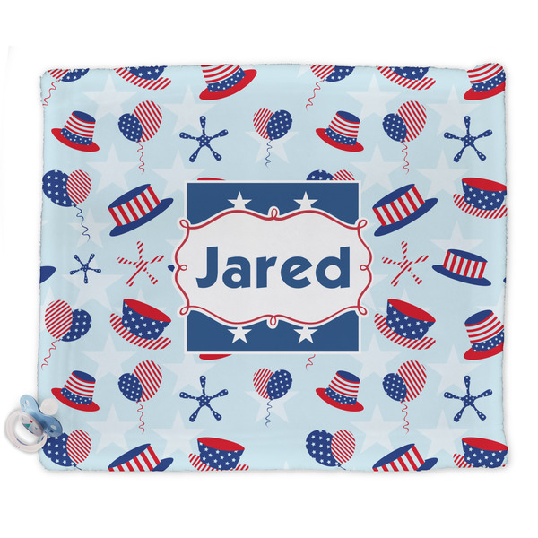 Custom Patriotic Celebration Security Blankets - Double Sided (Personalized)