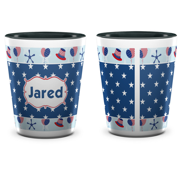 Patriotic Celebration Shot Glass - Two Tone - APPROVAL