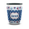 Patriotic Celebration Ceramic Shot Glass - 1.5 oz - Two Tone - Single (Personalized)