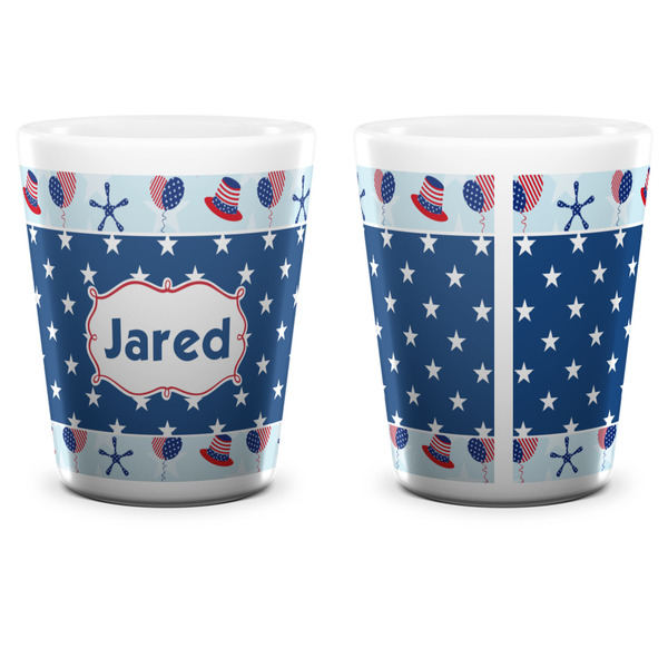 Patriotic Celebration Shot Glass - White - APPROVAL