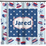 Patriotic Celebration Shower Curtain - Custom Size (Personalized)