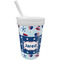 Patriotic Celebration Sippy Cup with Straw (Personalized)