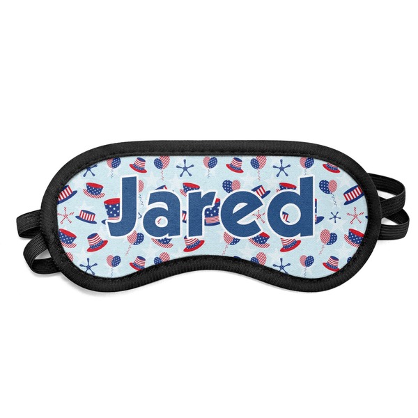 Custom Patriotic Celebration Sleeping Eye Mask (Personalized)