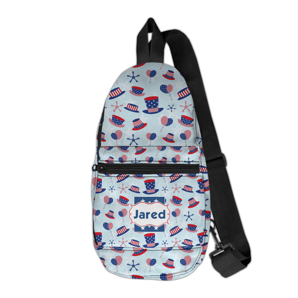 Custom Patriotic Celebration Sling Bag (Personalized)