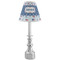 Patriotic Celebration Small Chandelier Lamp - LIFESTYLE (on candle stick)