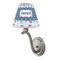 Patriotic Celebration Small Chandelier Lamp - LIFESTYLE (on wall lamp)