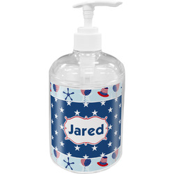 Patriotic Celebration Acrylic Soap & Lotion Bottle (Personalized)