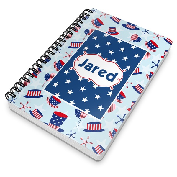 Patriotic Celebration Spiral Journal 7 x 10 - Main