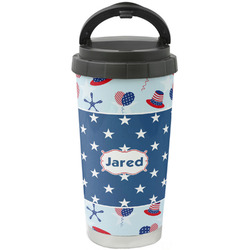 Patriotic Celebration Stainless Steel Coffee Tumbler (Personalized)