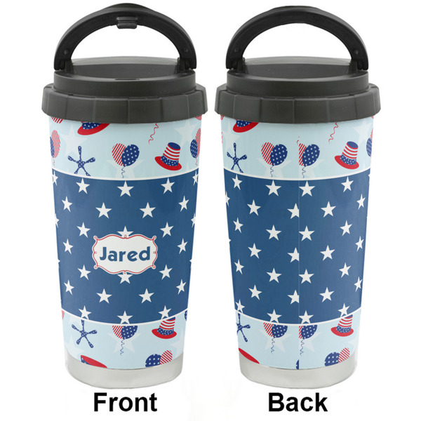 Patriotic Celebration Stainless Steel Travel Cup - Apvl