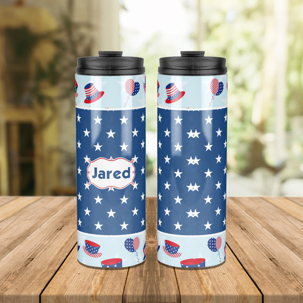 Patriotic Celebration Stainless Steel Tumbler - Lifestyle