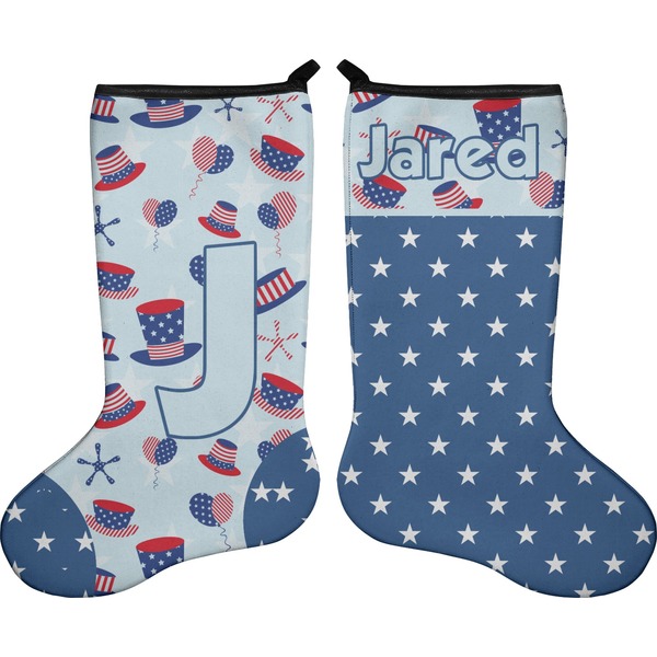 Patriotic Celebration Stocking - Double-Sided - Approval