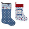 Patriotic Celebration Stockings - Side by Side compare