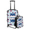 Patriotic Celebration Kids 2-Piece Luggage Set - Suitcase & Backpack (Personalized)