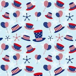 Patriotic Celebration Fabric by the Yard
