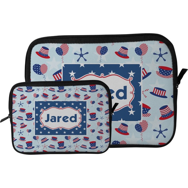 Patriotic Celebration Tablet Sleeve (Size Comparison)
