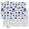 Patriotic Celebration Tissue Paper - Lightweight - Small - Front & Back