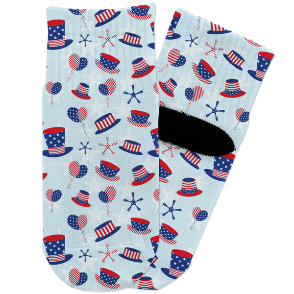 Custom Patriotic Celebration Toddler Ankle Socks