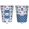 Patriotic Celebration Trash Can White - Front and Back - Apvl
