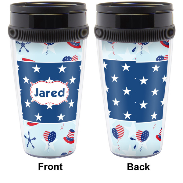 Patriotic Celebration Travel Mug Approval (Personalized)