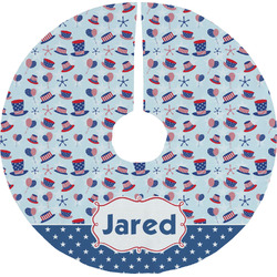 Patriotic Celebration Tree Skirt (Personalized)