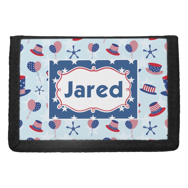 Custom Patriotic Celebration Trifold Wallet (Personalized)