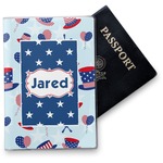 Patriotic Celebration Vinyl Passport Holder (Personalized)