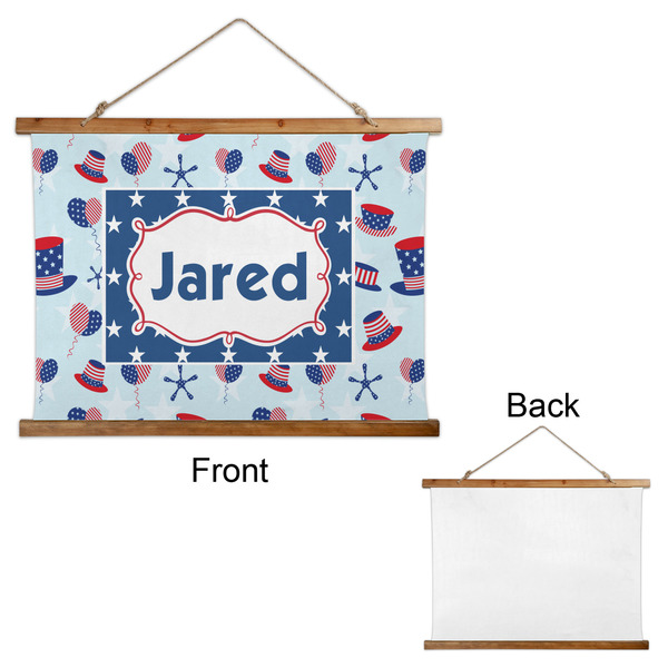 Patriotic Celebration Wall Hanging Tapestry - Landscape - APPROVAL