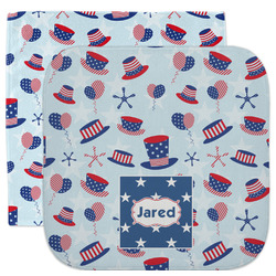 Patriotic Celebration Facecloth / Wash Cloth (Personalized)