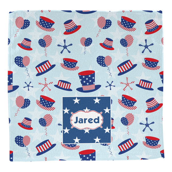 Patriotic Celebration Washcloth - Front - No Soap