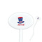 Patriotic Celebration Oval Plastic Stir Sticks (Personalized)