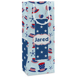 Patriotic Celebration Wine Gift Bags (Personalized)
