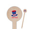 Patriotic Celebration Round Wooden Food Picks (Personalized)