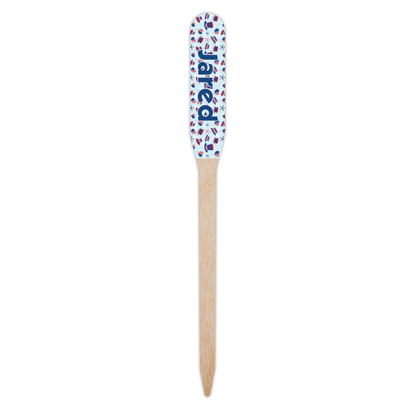 Patriotic Celebration Wooden Food Pick - Paddle - Single Pick