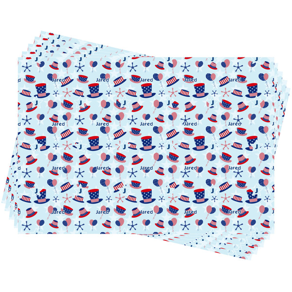 Patriotic Celebration Wrapping Paper - 5 Sheets Approval