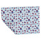 Patriotic Celebration Wrapping Paper Sheet - Double Sided - Folded