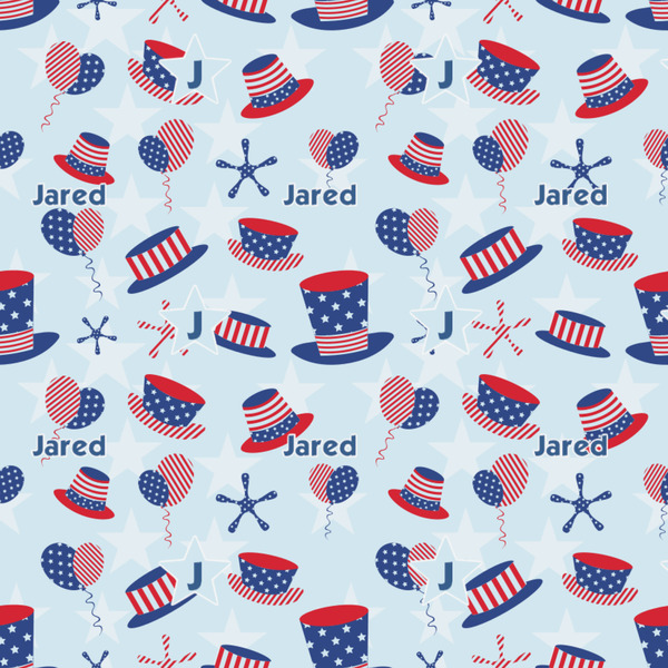 Patriotic Celebration Wrapping Paper Square